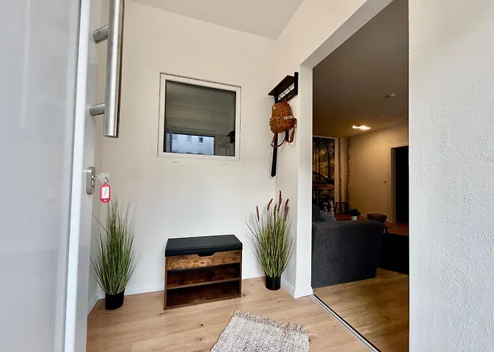 דירה Apartment-am-stadtbrunnen,50m2,kueche,2 Schlafzimmer,kfz Parkplatz,terrasse,waschmaschine