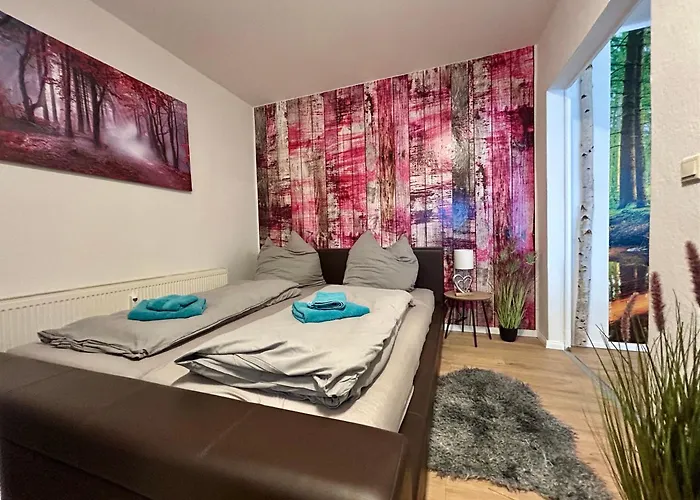 Apartment-am-stadtbrunnen,50m2,kueche,2 Schlafzimmer,kfz Parkplatz,terrasse,waschmaschine דירה *